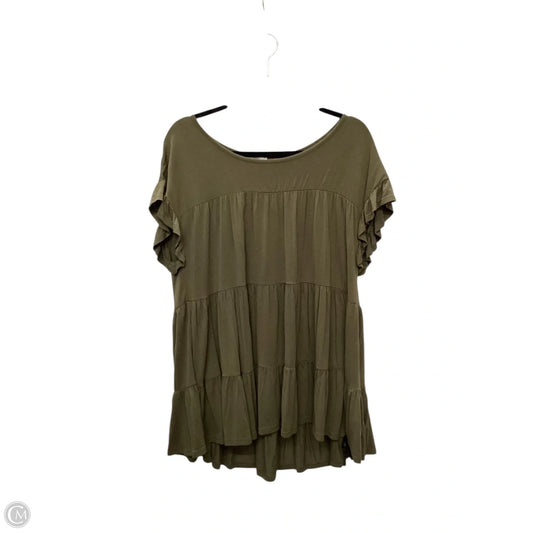Top Sleeveless Basic By Jodifl In Green, Size: M