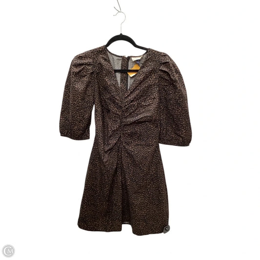 Dress Casual Short By Universal Thread In Leopard Print, Size: 2