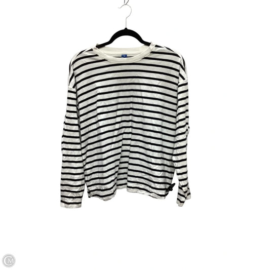 Top Long Sleeve By Old Navy In Striped Pattern, Size: L