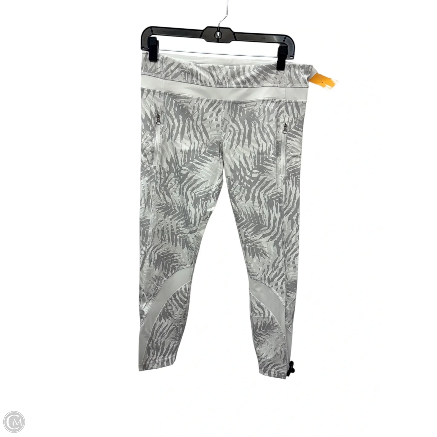 Athletic Leggings Capris By Lululemon In Grey, Size: 10