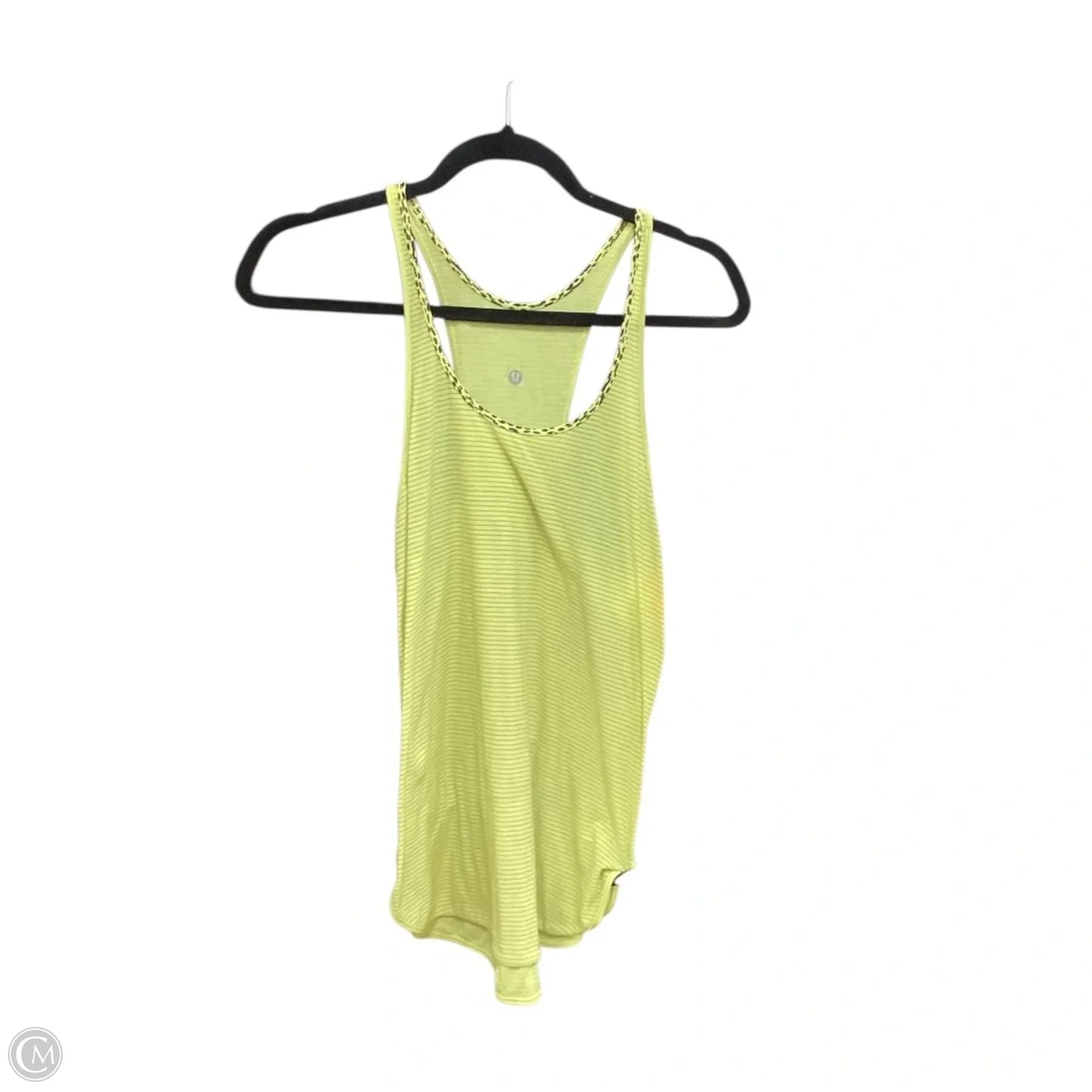 Athletic Tank Top By Lululemon In Green, Size: 6