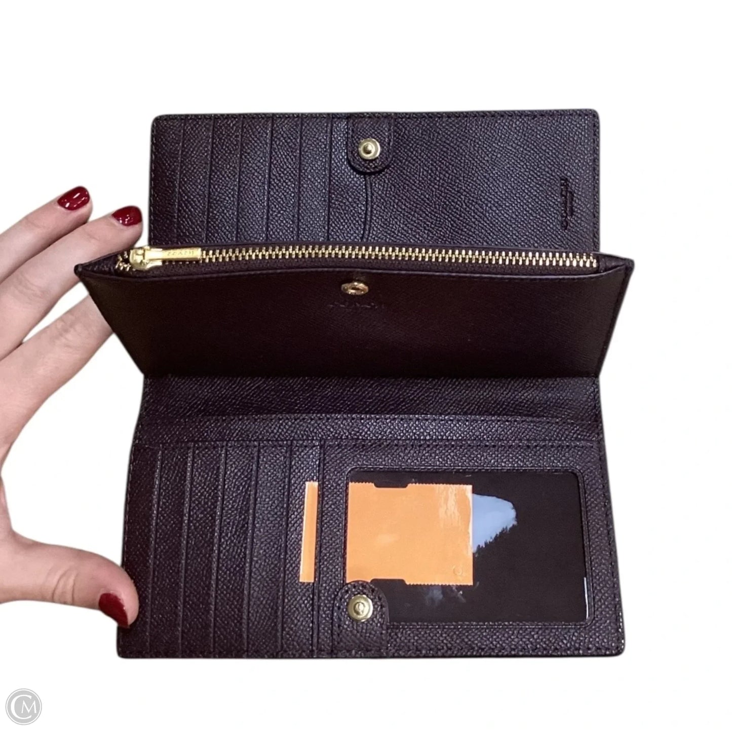 Wallet Designer By Coach, Size: Large