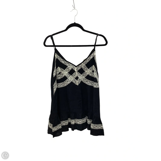 Top Sleeveless By Entro In Black, Size: L