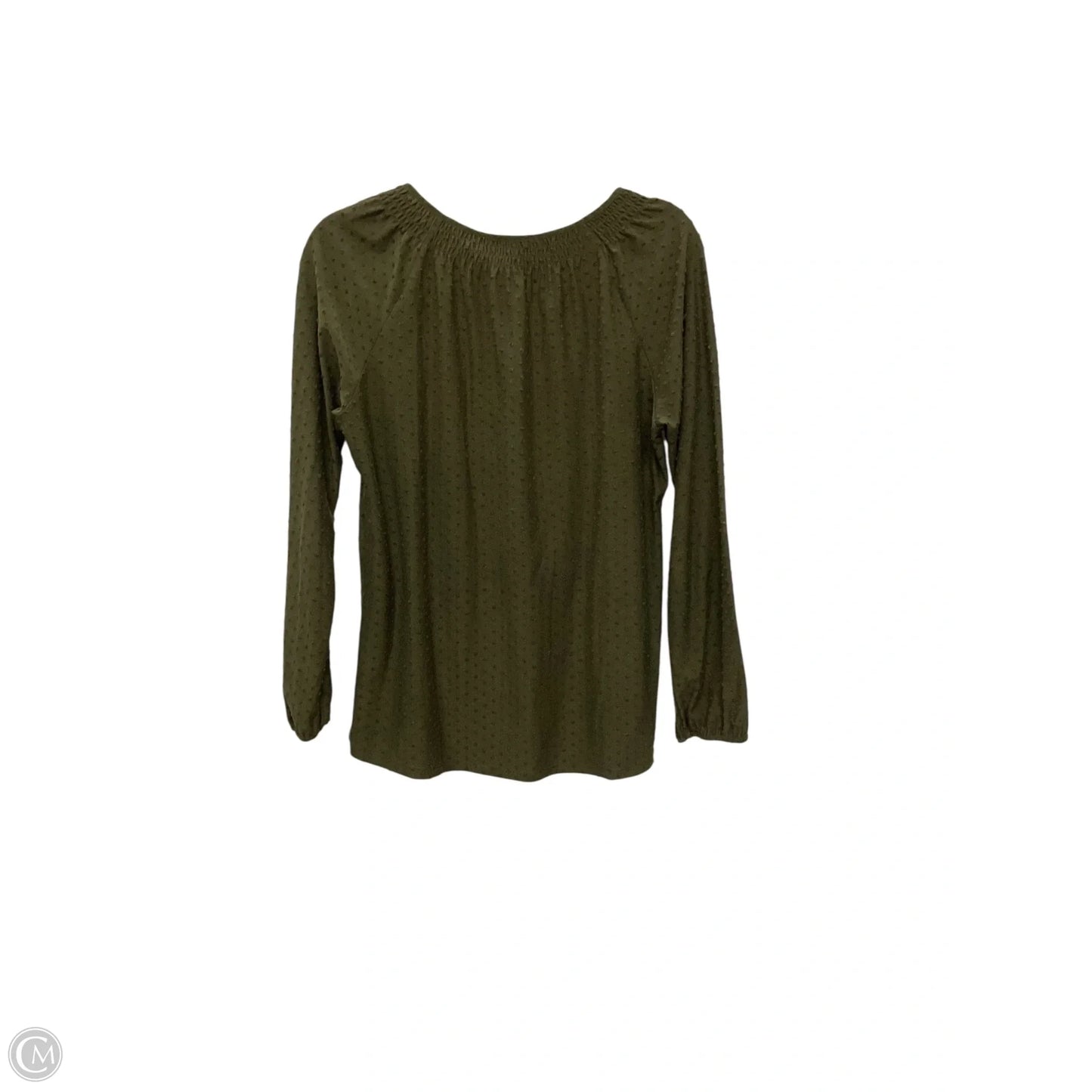Top Long Sleeve By Daniel Rainn In Green, Size: M