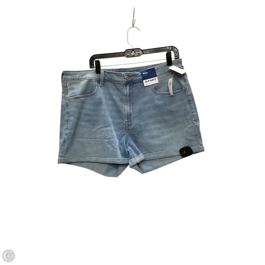 Shorts By Old Navy In Blue Denim, Size: 16