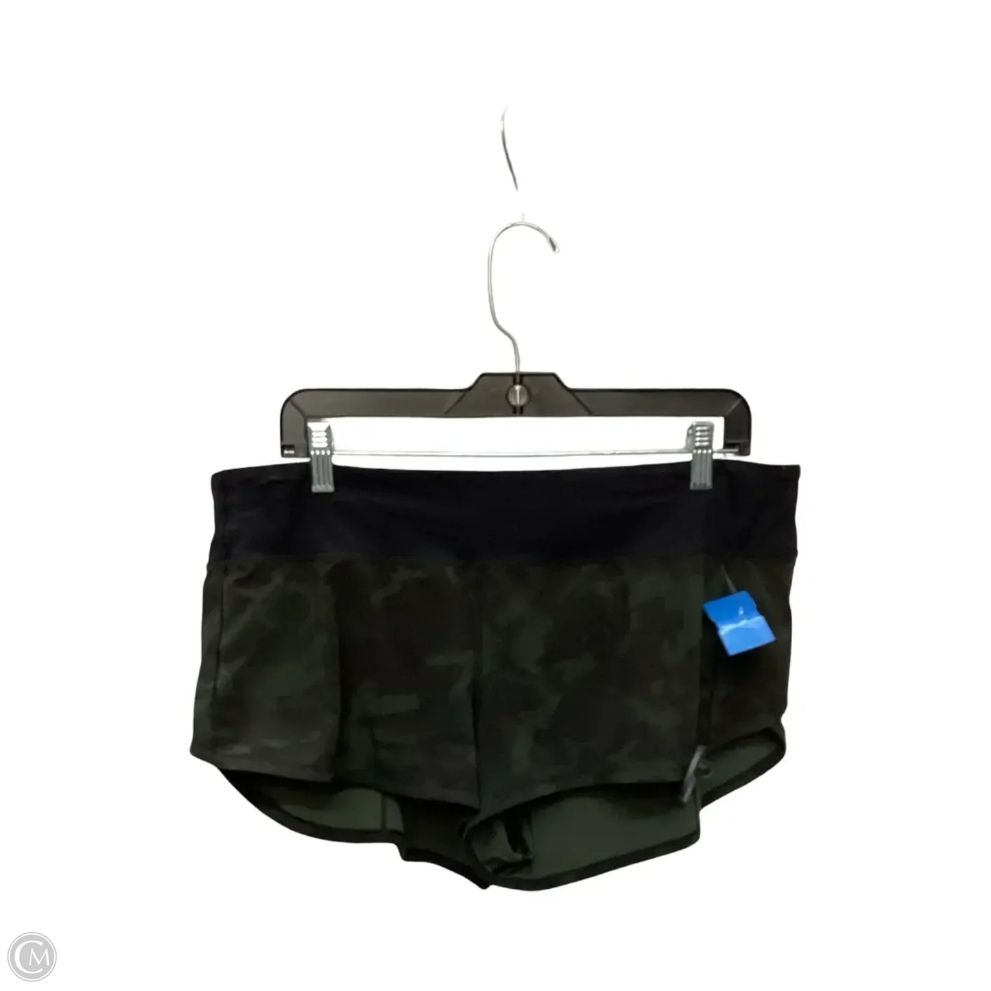 Athletic Shorts By Lululemon In Camouflage Print, Size: 12