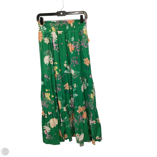 Skirt Maxi By Skies Are Blue In Green, Size: S