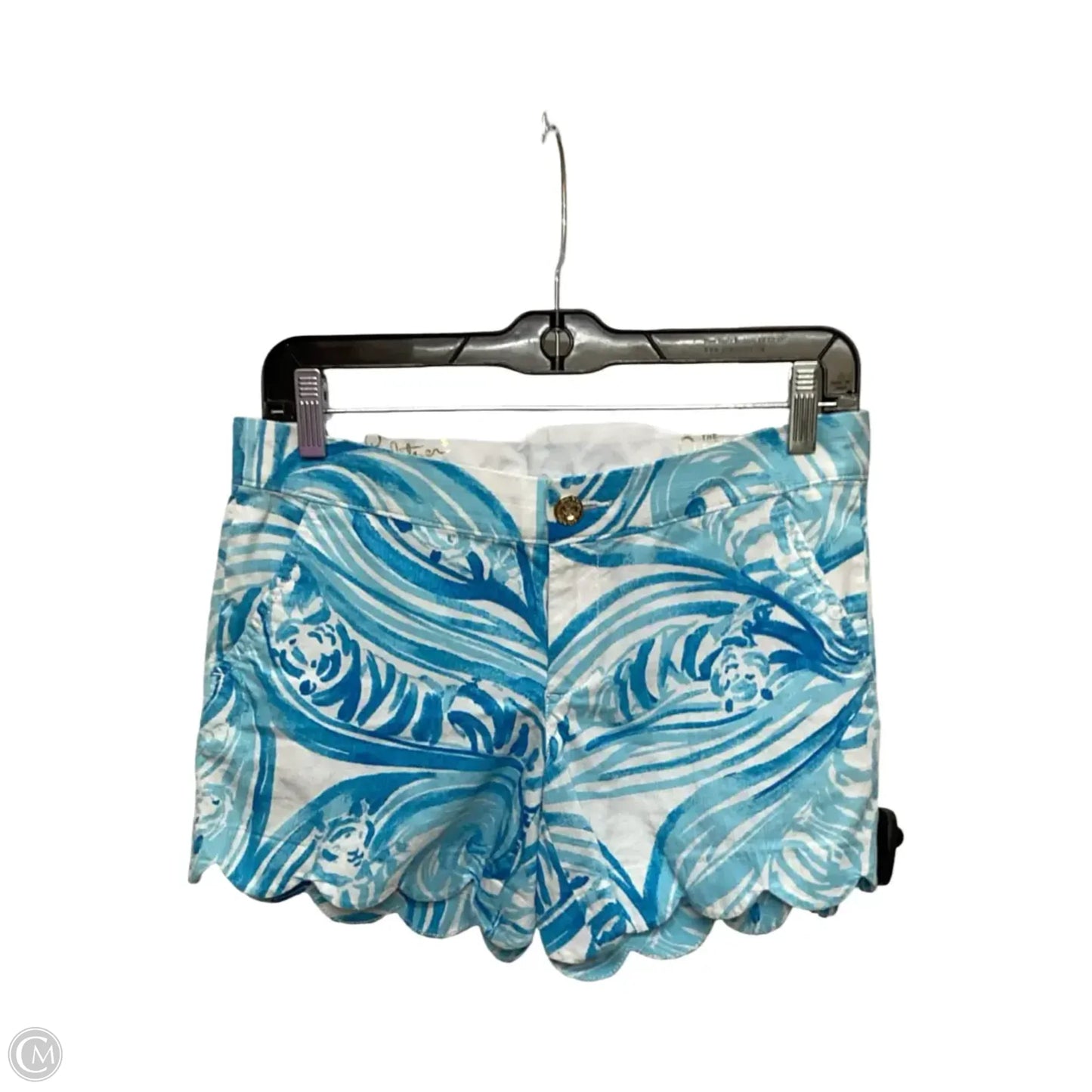 Shorts Designer By Lilly Pulitzer In Blue, Size: 0