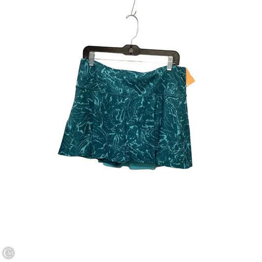 Athletic Skirt By Athleta In Blue, Size: L