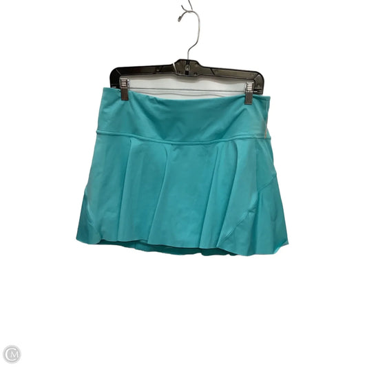Athletic Skirt By Athleta In Blue, Size: L