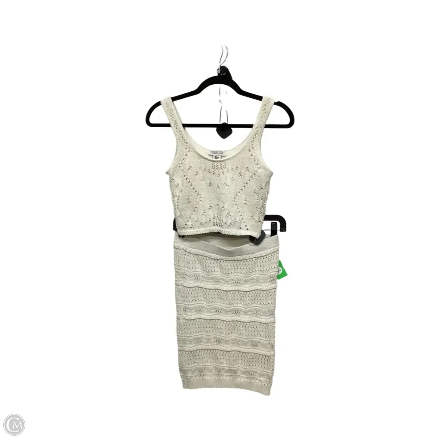 Top 2pc Sleeveless By Rachel Zoe In Cream, Size: Xs
