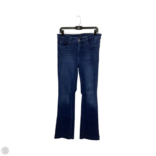 Designer Jeans Boot Cut By Mac Jeans In Blue Denim, Size: 12