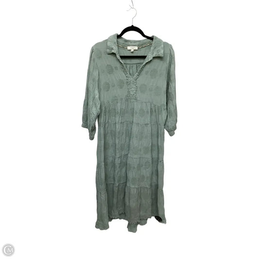 Dress Casual Short By Umgee In Green, Size: Xl
