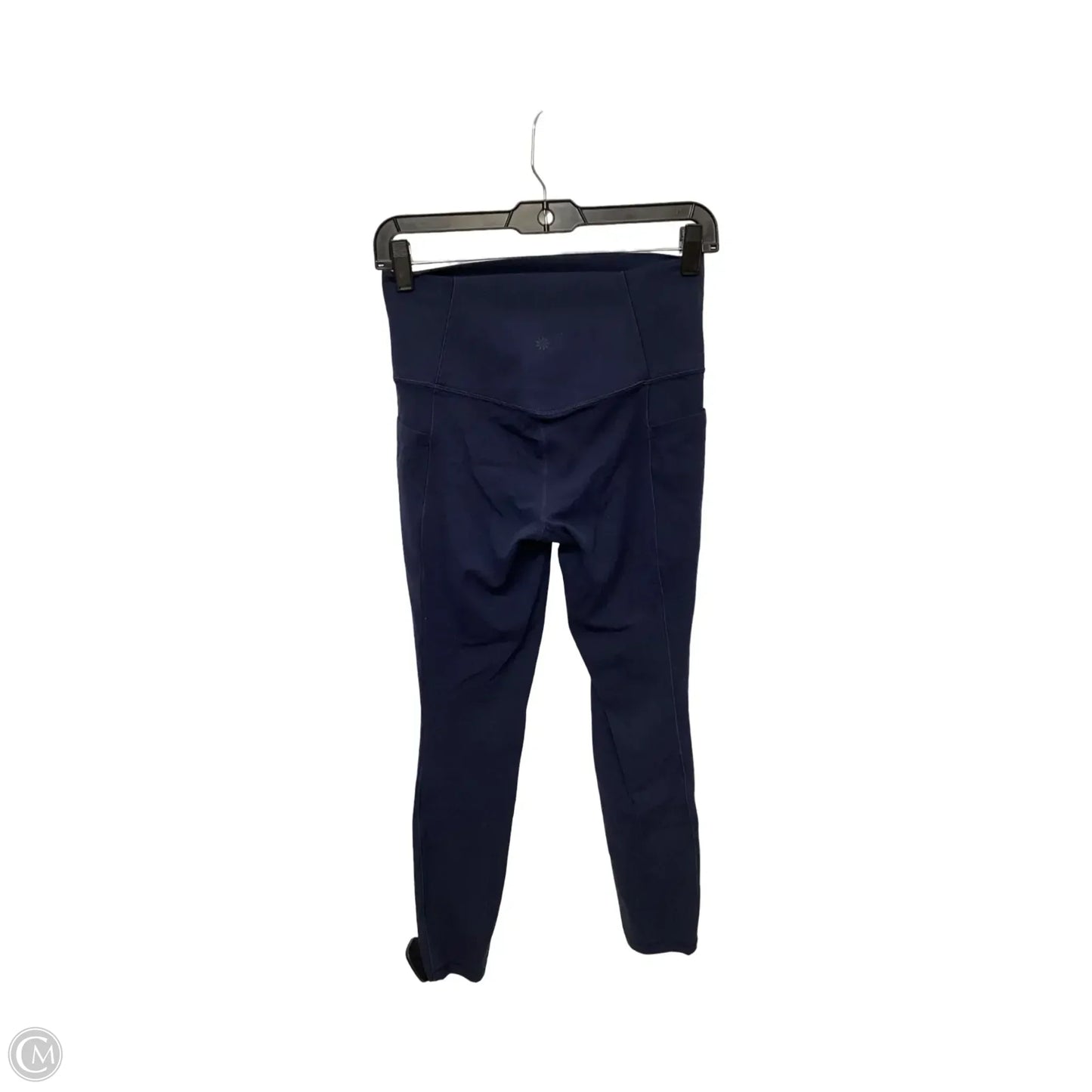 Athletic Leggings By Athleta In Navy, Size: S