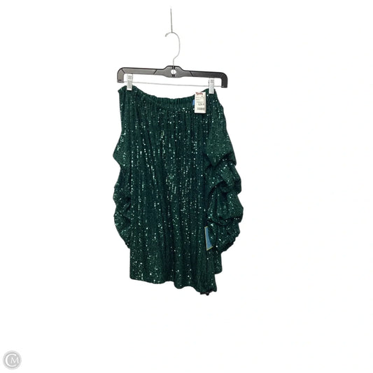 Blouse 3/4 Sleeve By Cece In Green, Size: 2x