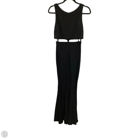 Dress Party Long By Betsy And Adam In Black, Size: 6