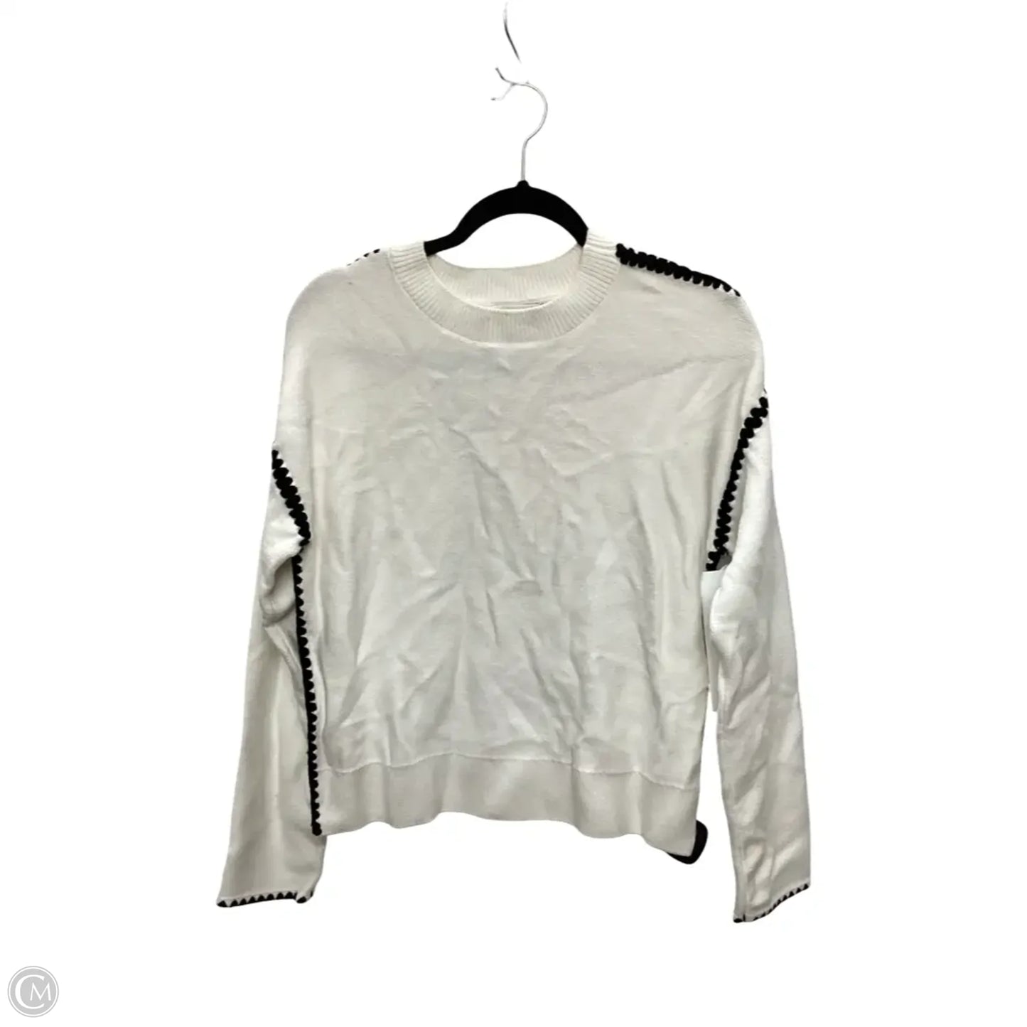 Sweater By English Factory In Cream, Size: S