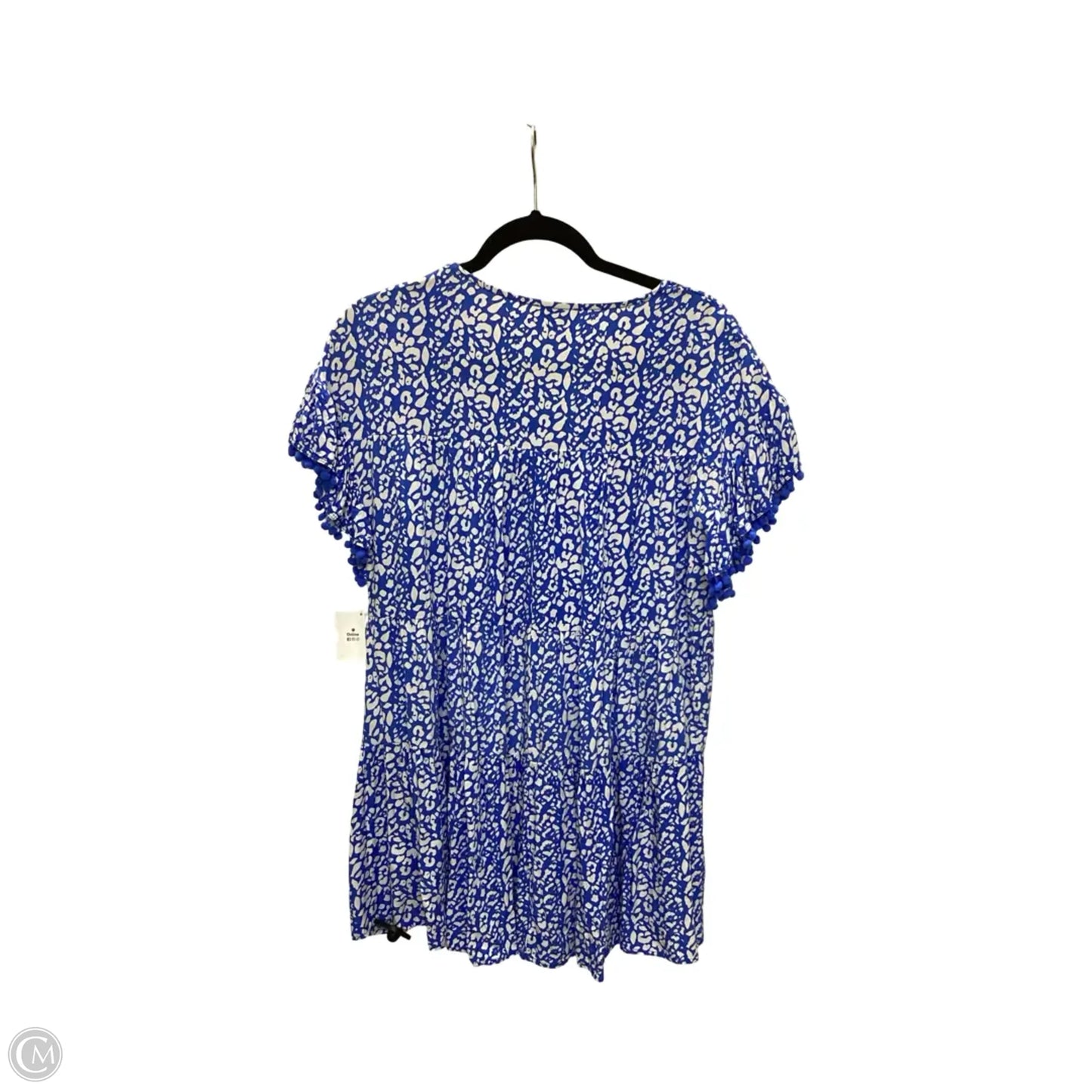 Dress Short By Umgee In Blue, Size: M