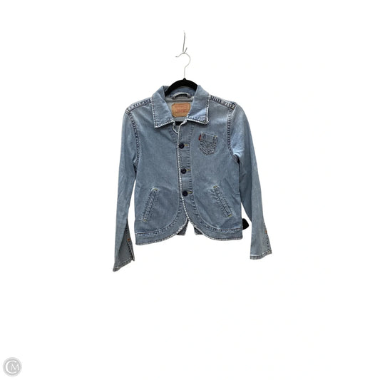 Jacket Denim By Levis In Blue, Size: M