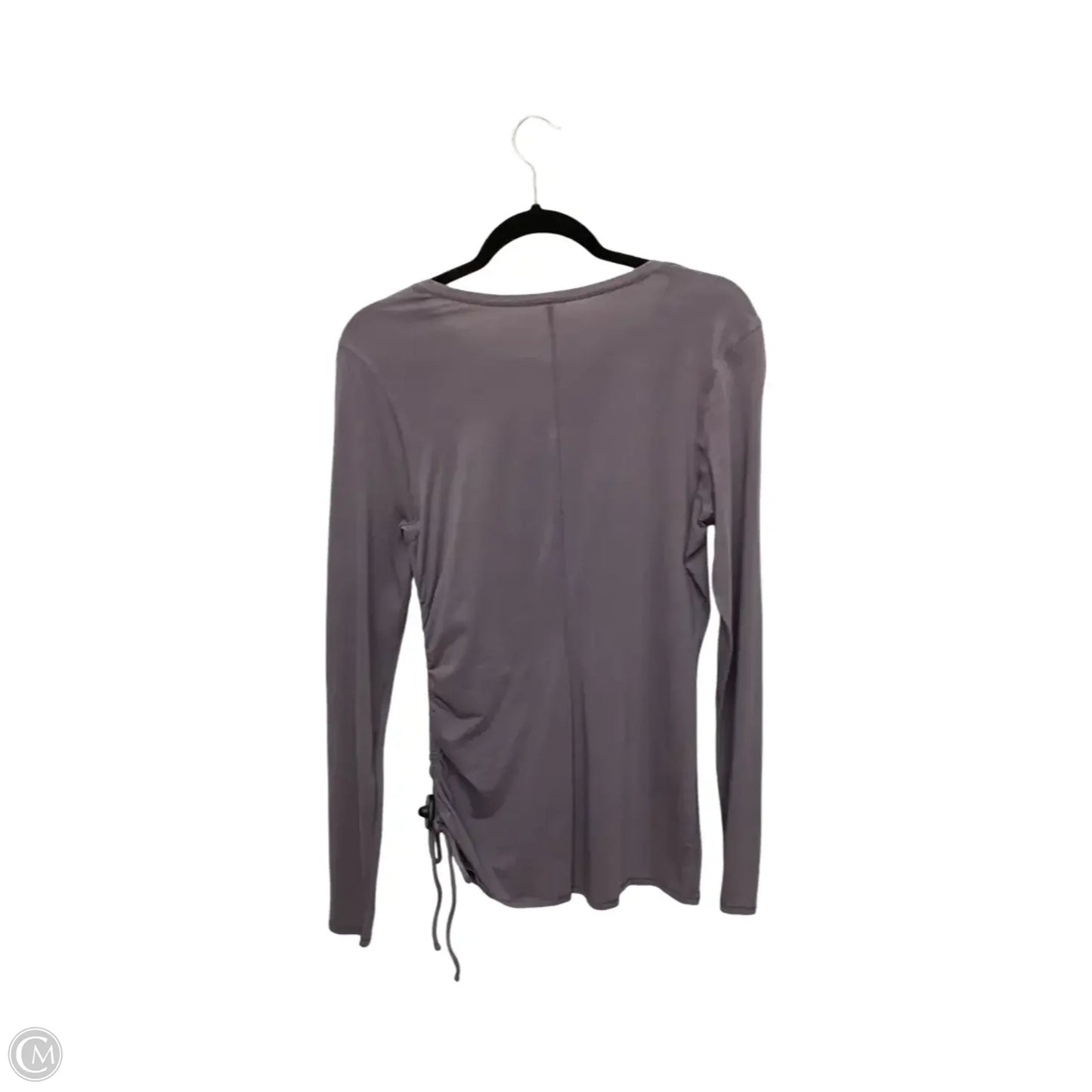 Athletic Top Long Sleeve Crewneck By Lululemon In Purple, Size: 12
