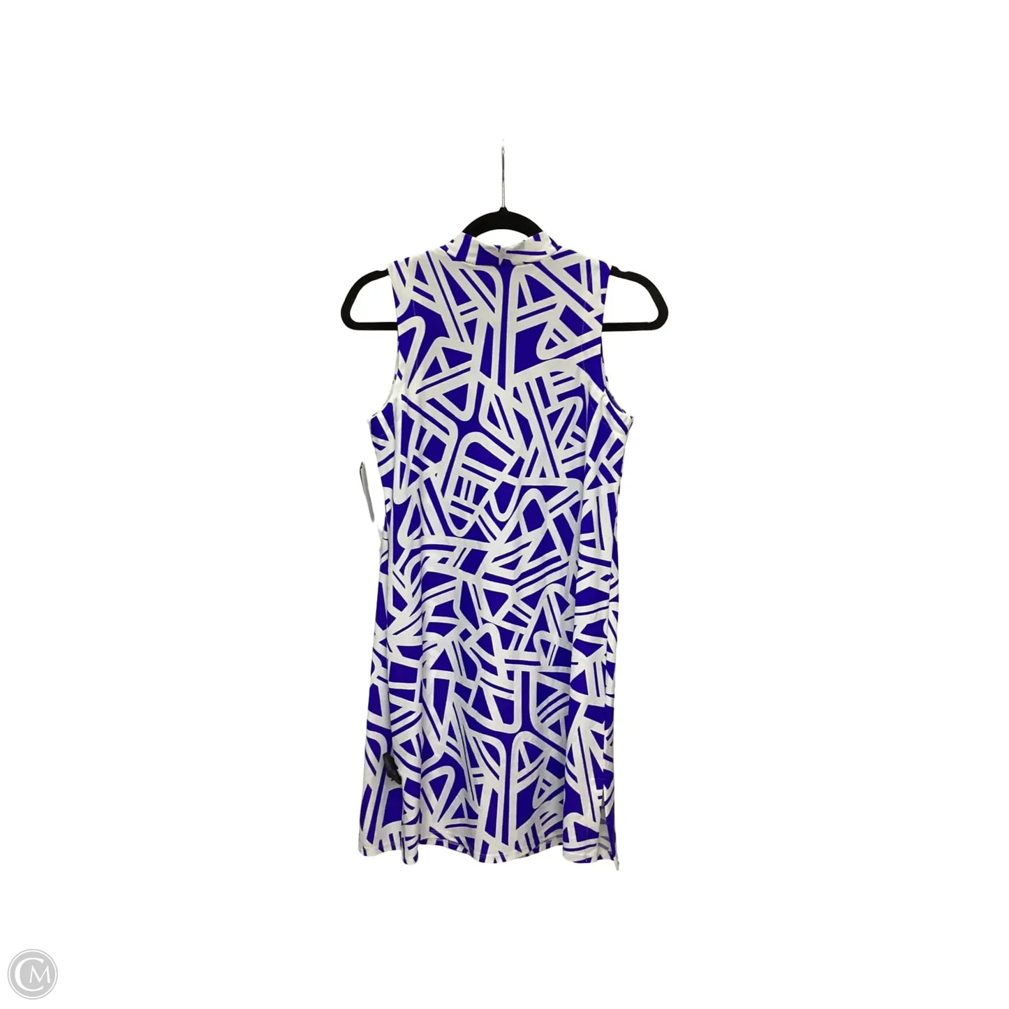 Designer Dress Casual Short By Jude Connally In Geometric Pattern, Size: S
