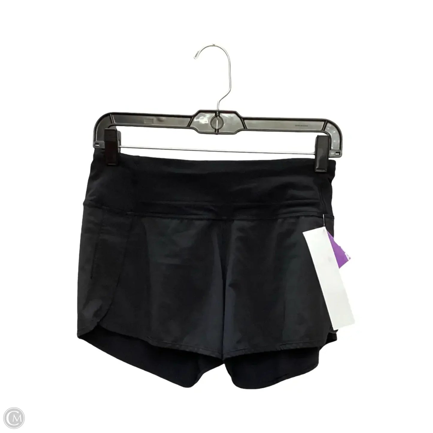 Athletic Shorts By Lululemon In Black, Size: 6