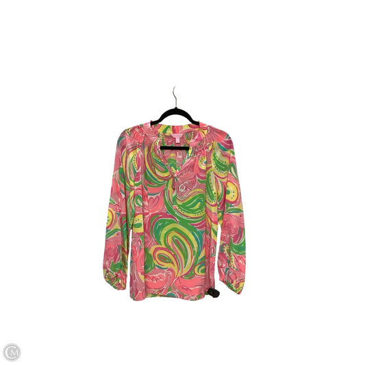 Blouse Designer By Lilly Pulitzer In Multi-colored, Size: S