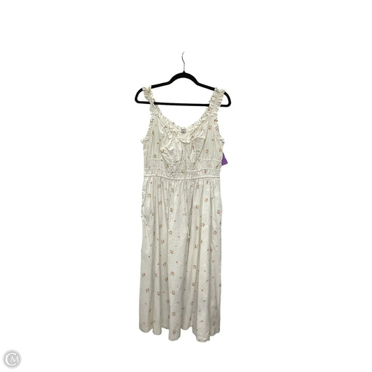 Dress Casual Maxi By Old Navy In Floral Print, Size: M