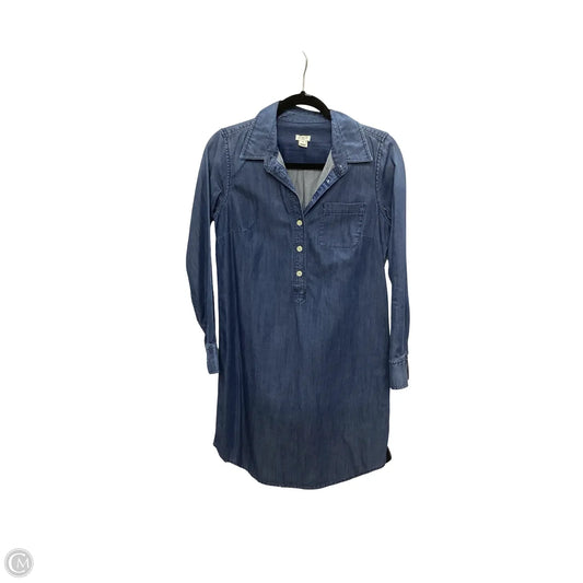 Dress Casual Short By J. Crew In Blue Denim, Size: Xs