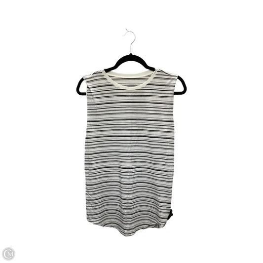 Athletic Tank Top By Lululemon In Striped Pattern, Size: 8