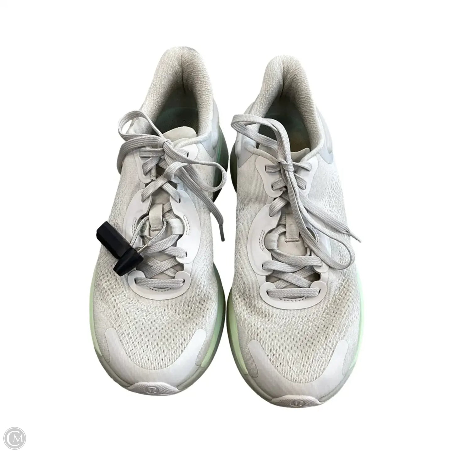 Shoes Athletic By Lululemon In Cream & Green, Size: 8