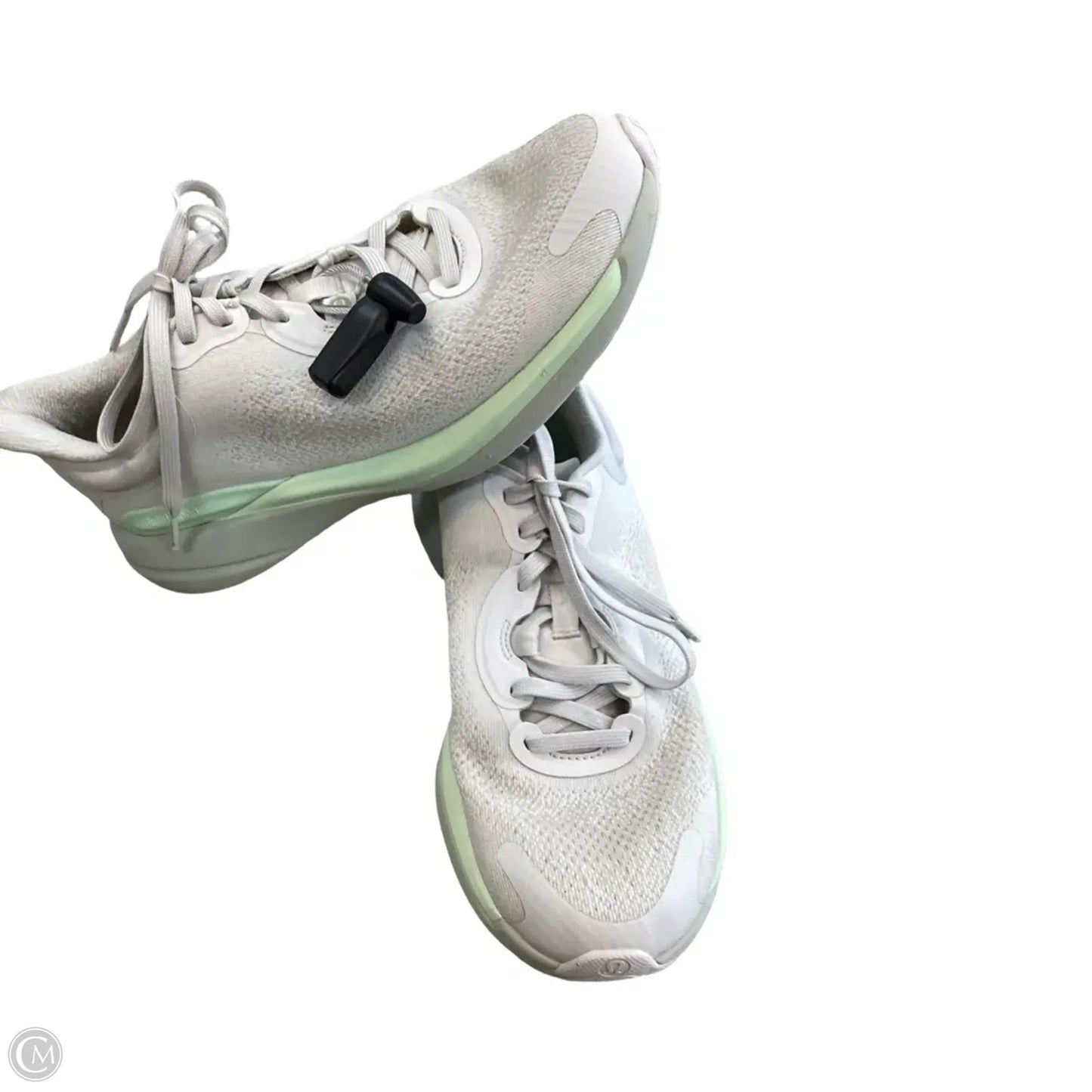 Shoes Athletic By Lululemon In Cream & Green, Size: 8