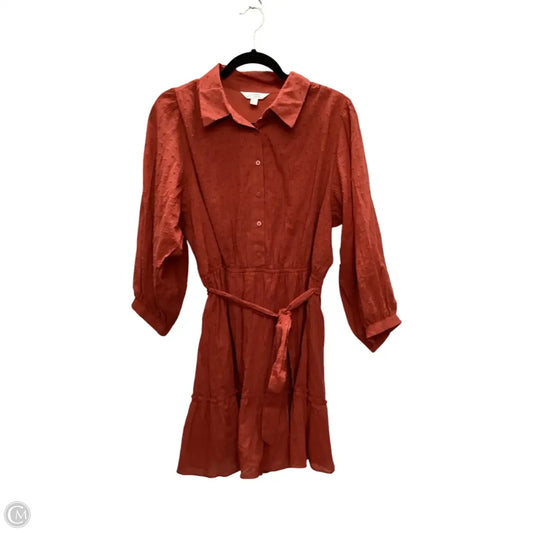 Dress Casual Short By Lc Lauren Conrad In Red, Size: L