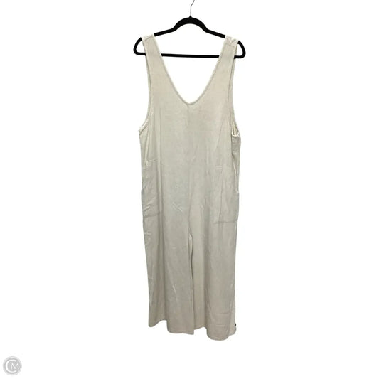 Jumpsuit By Treasure And Bond In Cream, Size: M