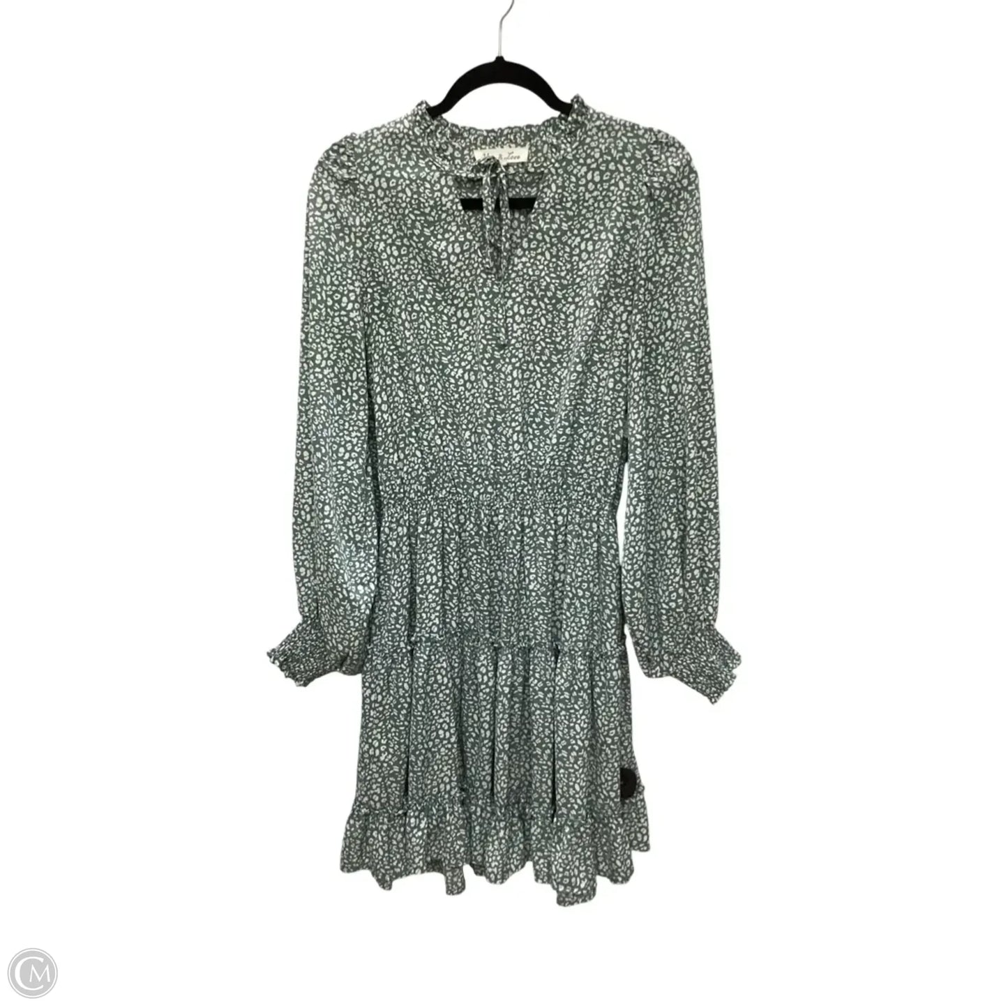 Dress Casual Short By Vine & Love In Polkadot Pattern, Size: L