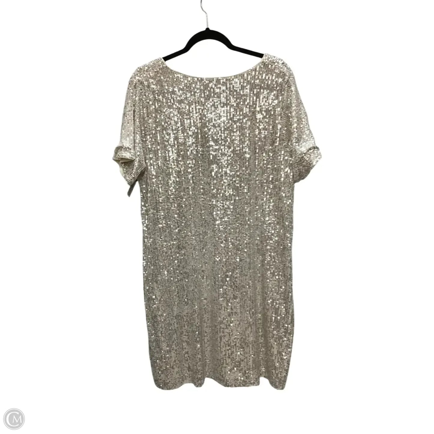 Dress Casual Short By Vince Camuto In Silver, Size: 2x