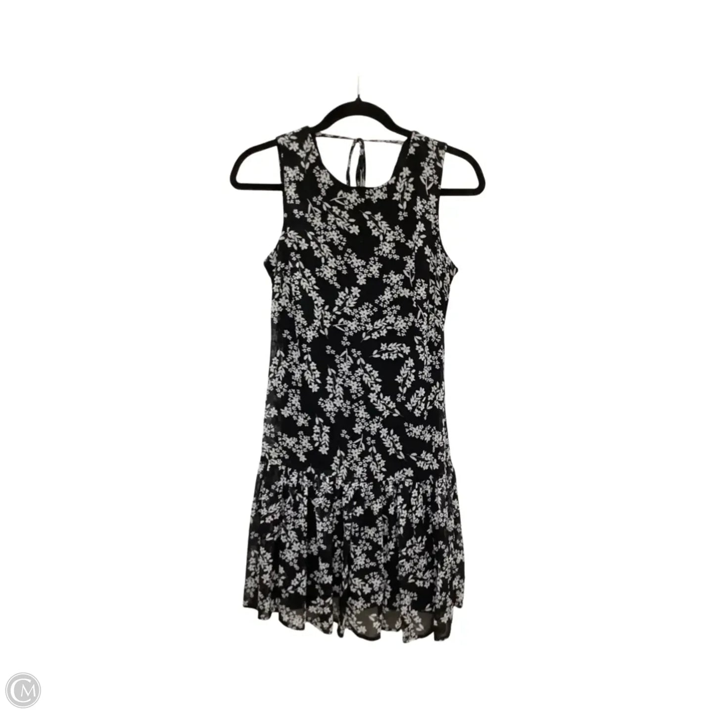 Dress Casual Midi By Calvin Klein In Floral Print, Size: 4