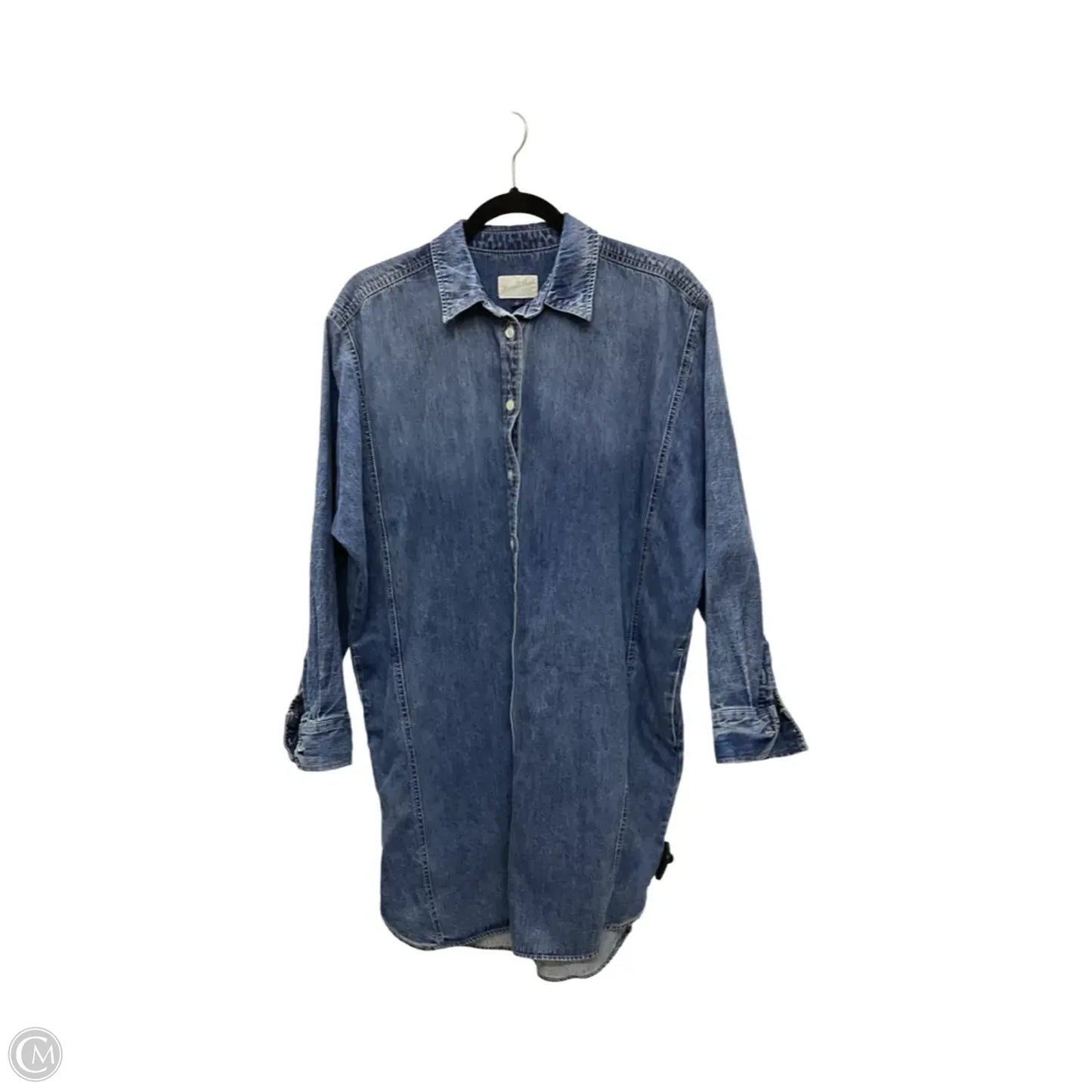 Dress Casual Short By Universal Thread In Blue Denim, Size: S