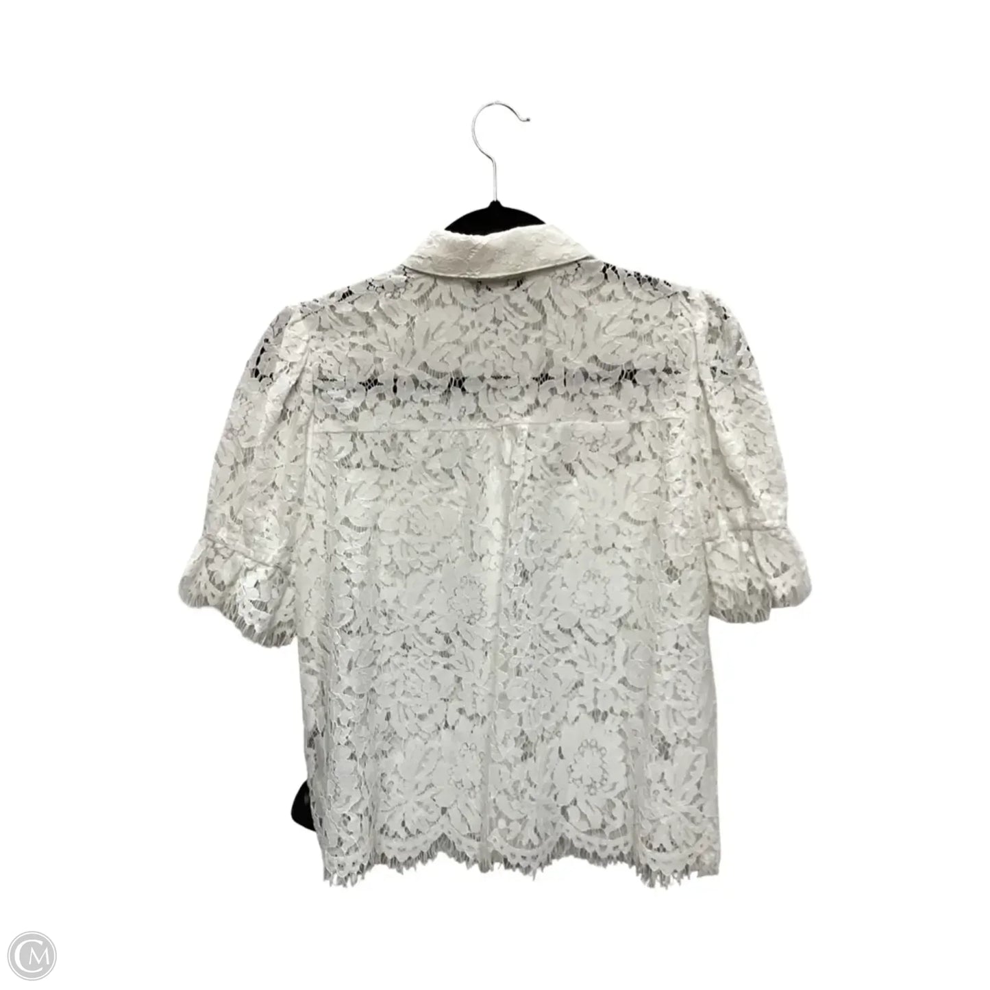 Blouse Designer By Jason Wu In White, Size: S