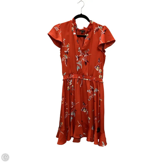 Dress Casual Short By Ann Taylor In Floral Print, Size: S