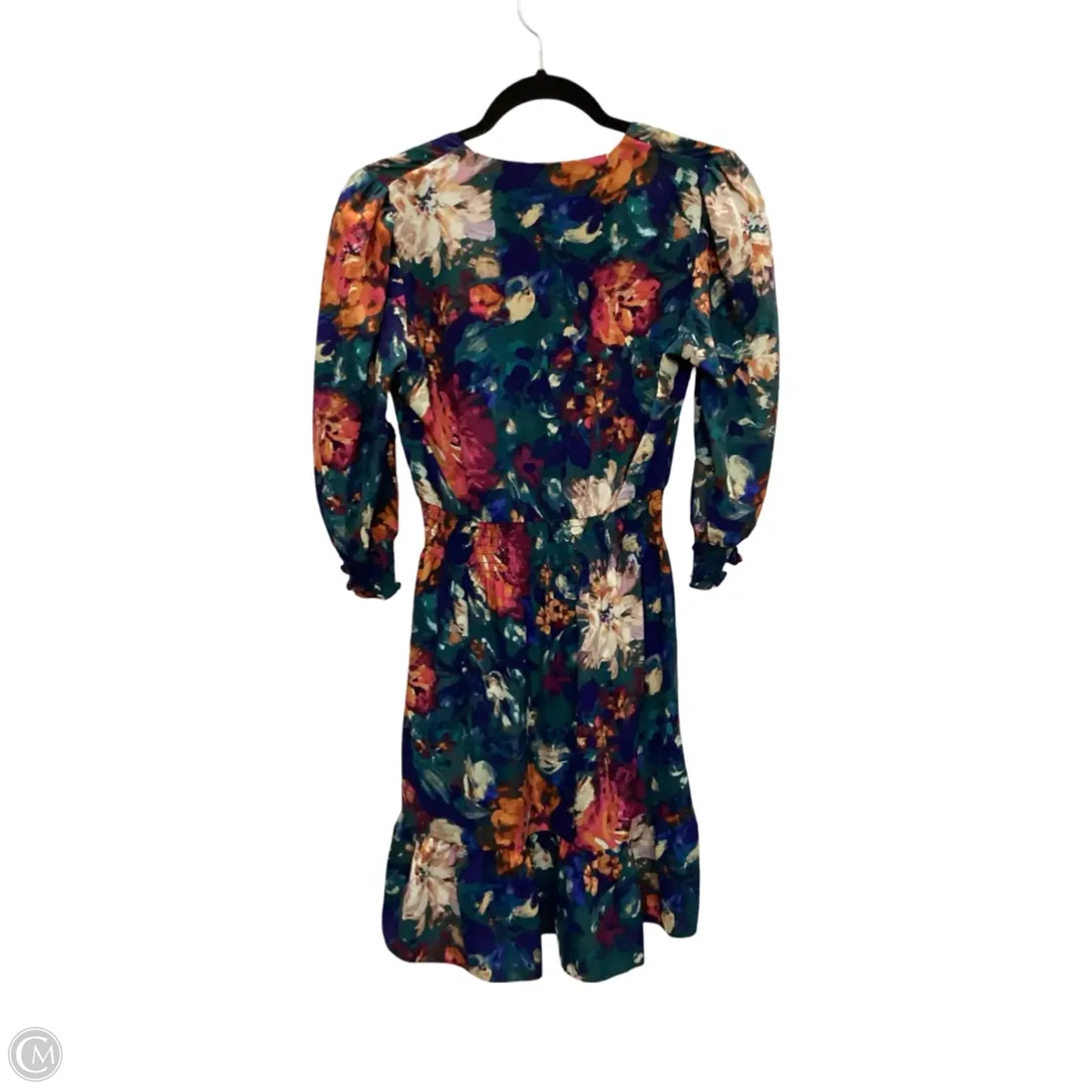 Dress Casual Short By Maison Tara In Floral Print, Size: 4