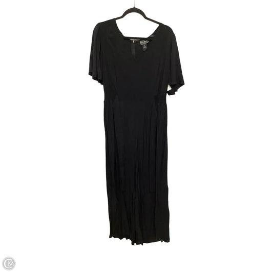 Jumpsuit By Ivy Street In Black, Size: 1x