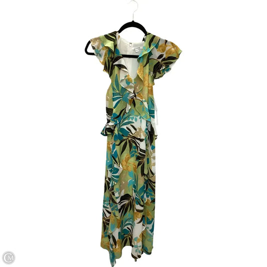 Dress Casual Midi By Chicos In Multi-colored, Size: S