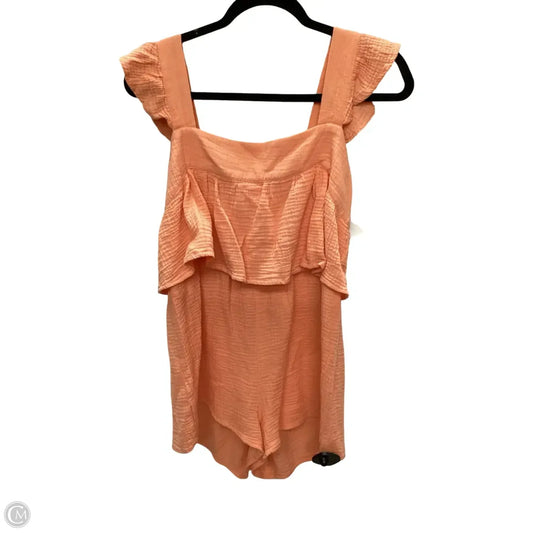 Romper By Heyson In Orange, Size: M