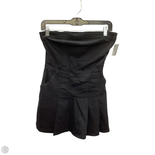 Dress Casual Short By Lyn Burches In Black Denim, Size: S