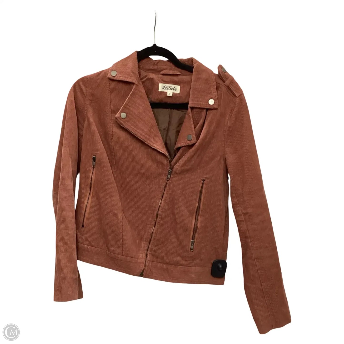 Jacket Moto By Listicle In Red, Size: S