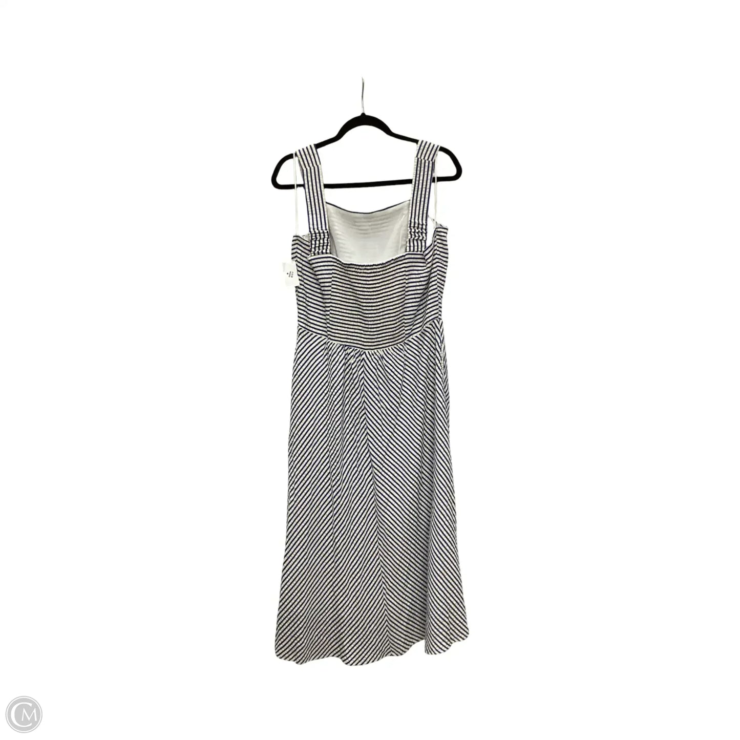 Dress Casual Midi By Draper James In Striped Pattern, Size: Xl