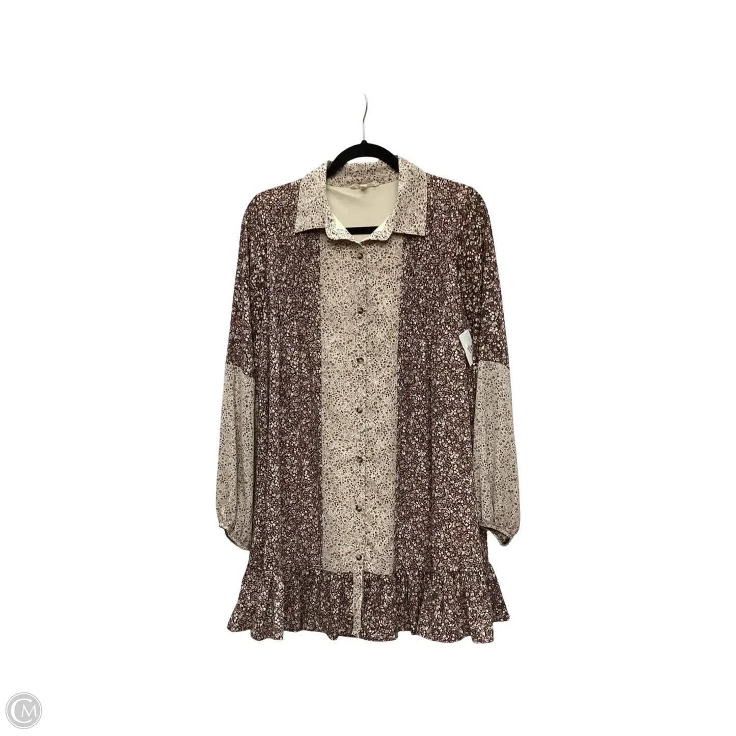Dress Casual Short By Promesa In Floral Print, Size: S