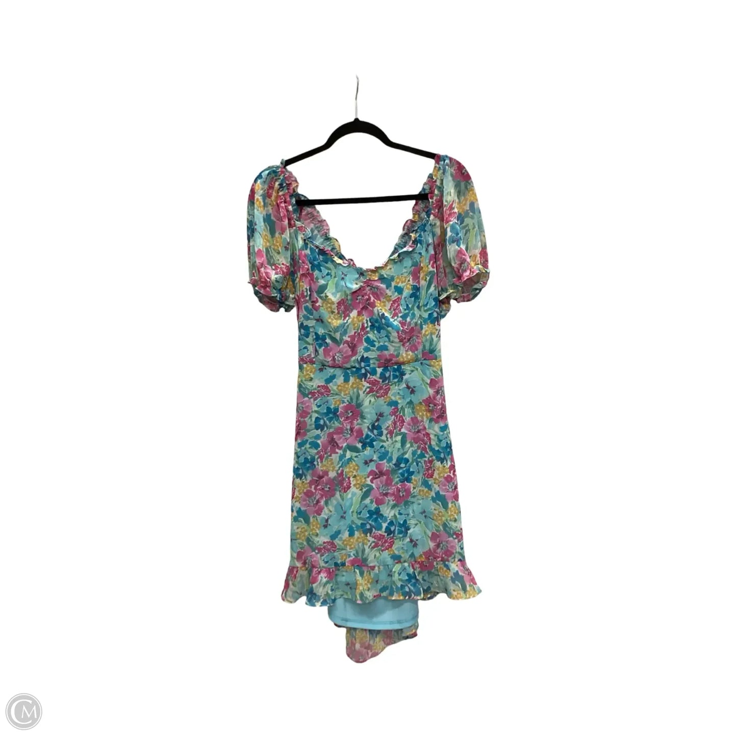 Dress Party Short By Show Me Your Mumu In Floral Print, Size: Xxl
