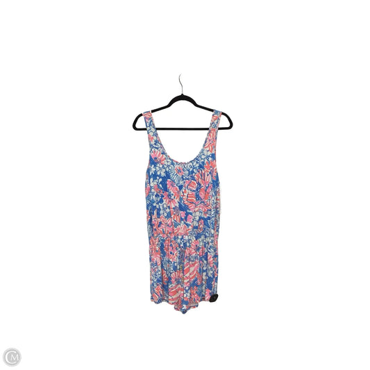 Romper Designer By Lilly Pulitzer In Multi-colored, Size: L